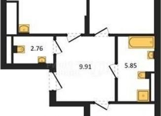 Продается двухкомнатная квартира, 72.5 м2, поселок Малое Исаково