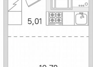 Продаю квартиру студию, 24.9 м2, городской посёлок Янино-1, ЖК Ясно-Янино