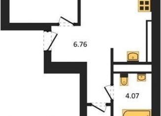 2-ком. квартира на продажу, 55.8 м2, Калининград, Ленинградский район, улица Героя России Катериничева, 9к2