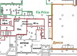 Аренда торговой площади, 1 м2, Ярославская область, проспект Фрунзе, 71А