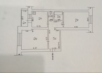 Продается 2-ком. квартира, 49.7 м2, Кировская область, улица Заболоцкого, 4