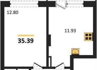 Продается 1-комнатная квартира, 35.4 м2, Воронеж, Коминтерновский район, Московский проспект, 66