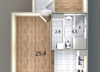 Продаю 1-ком. квартиру, 48.2 м2, Ленинградская область, Московская улица, 6