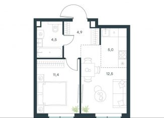 Продам двухкомнатную квартиру, 38.3 м2, Москва, район Очаково-Матвеевское