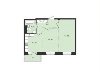 Продается 2-комнатная квартира, 54.8 м2, Иркутская область