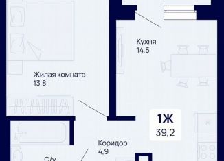 Продажа 1-ком. квартиры, 40.9 м2, Екатеринбург, метро Динамо