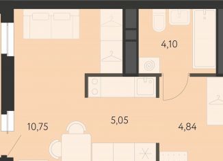 Продажа квартиры студии, 26.6 м2, Екатеринбург, метро Чкаловская