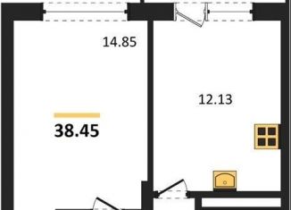 Продажа 1-комнатной квартиры, 38.4 м2, Воронеж, Коминтерновский район, Московский проспект, 66