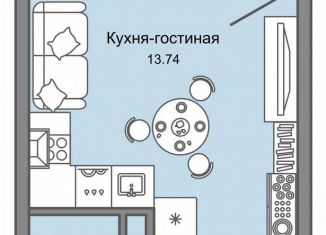 Продам квартиру студию, 22 м2, Ульяновская область, жилой комплекс Улла, 2