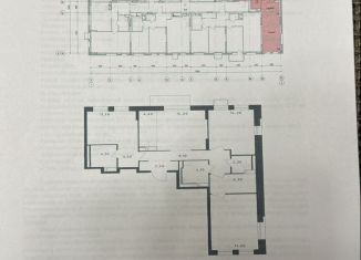 Продажа 4-комнатной квартиры, 93 м2, посёлок Песочный, Центральная улица, 79