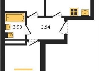 Продам 2-комнатную квартиру, 55.8 м2, Калининград, Московский район