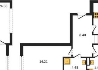 Продам 4-комнатную квартиру, 113.3 м2, Светлогорск, улица Нахимова