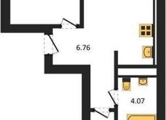 Продаю 2-ком. квартиру, 55.8 м2, Калининград, улица Героя России Катериничева, 9к2