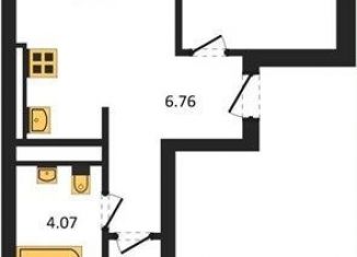 Продам 2-ком. квартиру, 55.8 м2, Калининград, Ленинградский район, улица Героя России Катериничева, 9к2