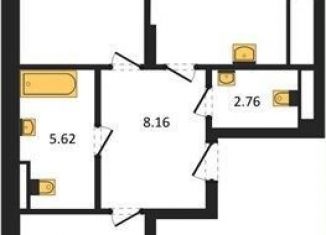 Продается 2-комнатная квартира, 71.3 м2, поселок Малое Исаково