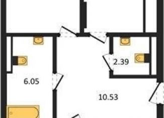 Продажа 2-комнатной квартиры, 70.3 м2, поселок Малое Исаково