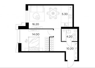 Продается 2-ком. квартира, 49.9 м2, Москва, САО