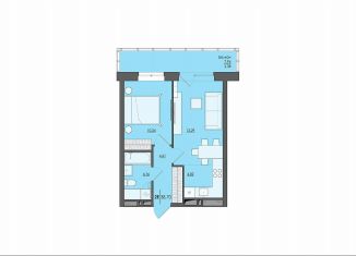 Продается двухкомнатная квартира, 38.7 м2, Пермь, улица Сергея Есенина, 9Ак2