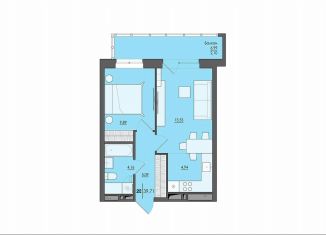 Продаю 2-ком. квартиру, 39.7 м2, Пермь, улица Сергея Есенина, 9Ак2