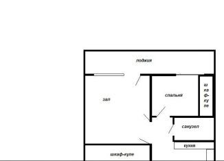 Продается двухкомнатная квартира, 42 м2, Томск, проспект Мира, 72А