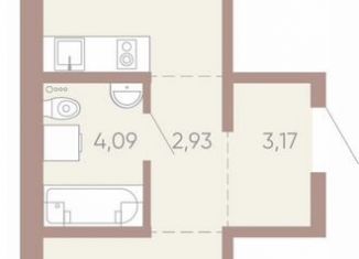 Продаю 1-комнатную квартиру, 51.9 м2, Иркутск, Советская улица, 109/3