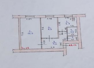 Продажа 2-ком. квартиры, 41.1 м2, Пензенская область, Сурская улица, 115А