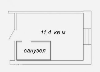 Продается квартира студия, 11.4 м2, Москва, Шелепихинское шоссе, 17к1, Пресненский район