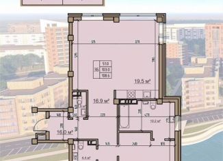 Продается 3-комнатная квартира, 108.6 м2, Хакасия