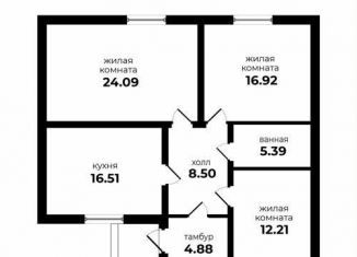 Коттедж на продажу, 99.4 м2, Михайловск, улица Александра Грина