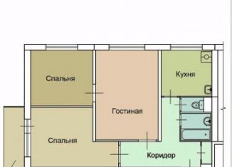 Сдам многокомнатную квартиру, 57.9 м2, Москва, улица Артамонова, 11к2, метро Славянский бульвар