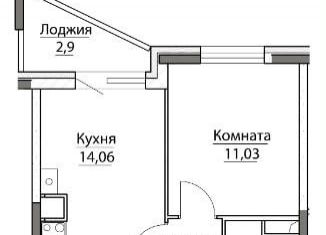 Однокомнатная квартира на продажу, 35.9 м2, Ярославль, Большая Заволжская улица, 10