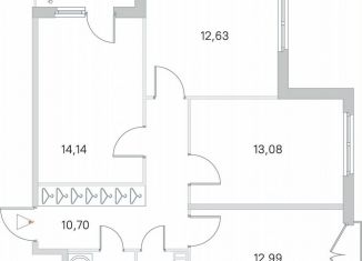 Продаю 3-комнатную квартиру, 70.6 м2, посёлок Стрельна, ЖК Любоград