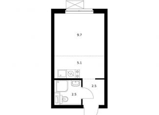 Продажа квартиры студии, 19.9 м2, Екатеринбург, жилой комплекс Исеть Парк, 4, метро Геологическая