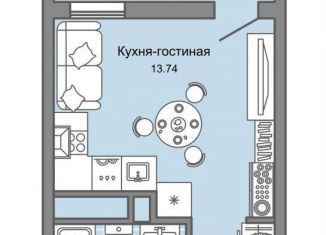 Продам однокомнатную квартиру, 22 м2, Ульяновская область, улица Генерала Кашубы, 4