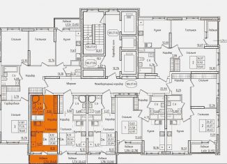 Продам квартиру студию, 21.8 м2, Уфа, улица Валерия Лесунова, 22