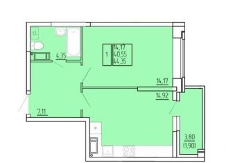 Продаю 1-ком. квартиру, 42.2 м2, Северодвинск