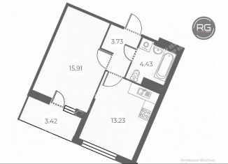 Продается 1-ком. квартира, 39 м2, Санкт-Петербург, Суздальское шоссе, 8