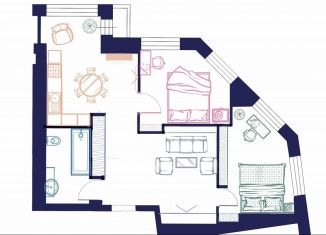 Продажа 2-ком. квартиры, 60 м2, Ростовская область, улица Карла Либкнехта, 112