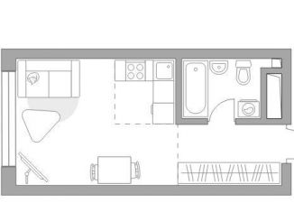Продажа квартиры студии, 25.5 м2, Москва, метро Селигерская