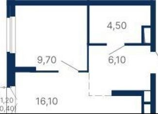 Продажа однокомнатной квартиры, 36.4 м2, Екатеринбург, Московская улица, 249/2, метро Геологическая