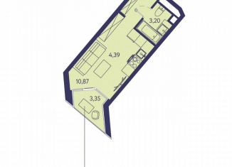 Продаю 1-ком. квартиру, 25 м2, посёлок городского типа Ливадия