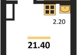 Продам квартиру студию, 21.4 м2, Воронеж