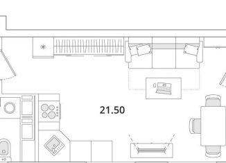 Продам квартиру студию, 30.2 м2, Санкт-Петербург, Планерная улица, 99, Приморский район